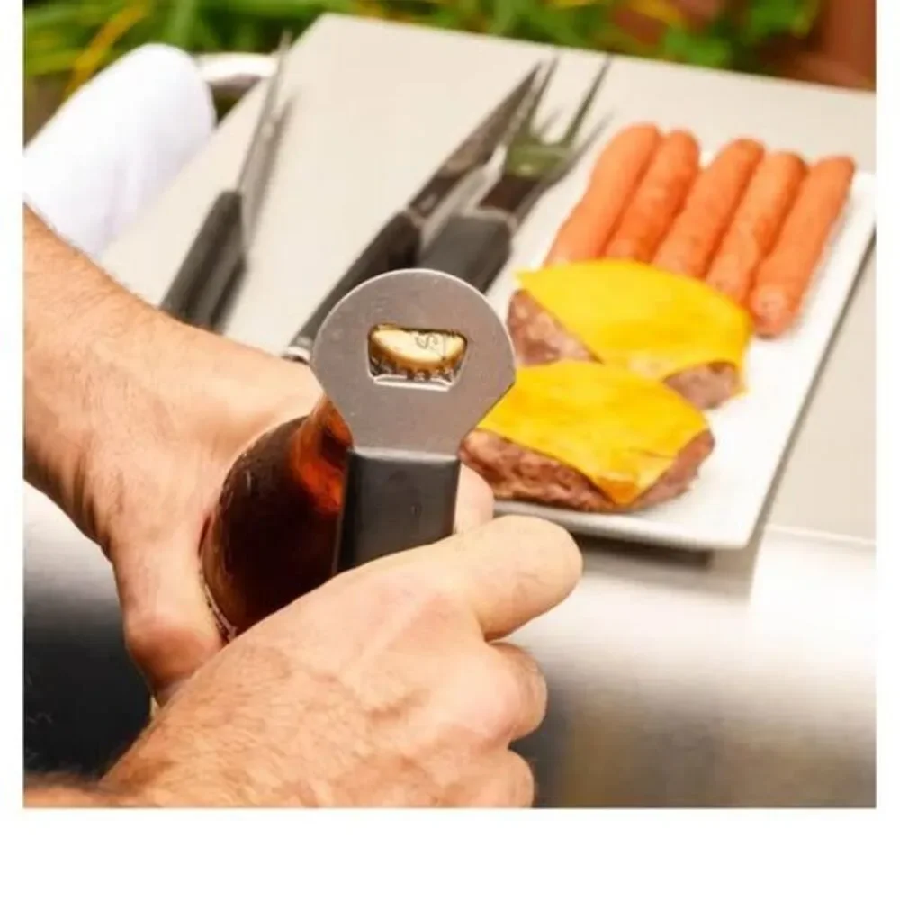 Blue Rhino 3 pc grill tool set